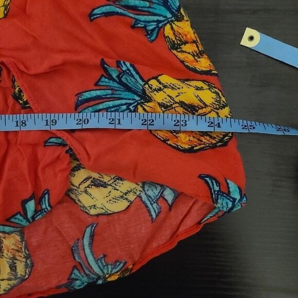 Aerie Pink and Pineapple Sleep Shorts XL - Picture 9 of 10